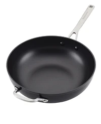 KitchenAid Hard-Anodized Aluminium 12.25" Induction Non-stick Wok with Helper Handle