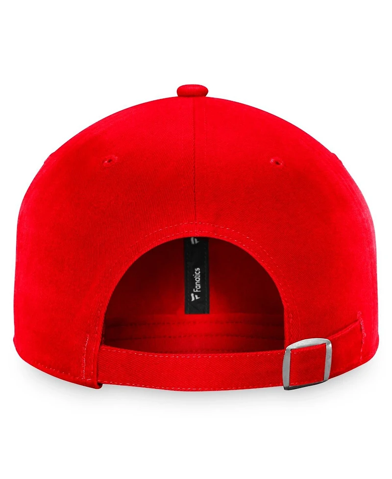 Women's Fanatics Red Ottawa Senators Primary Logo Adjustable Hat
