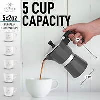 Classic Stovetop Italian Style Espresso Maker