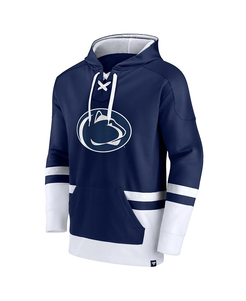 Men's Fanatics Navy Penn State Nittany Lions First Battle Pullover Hoodie