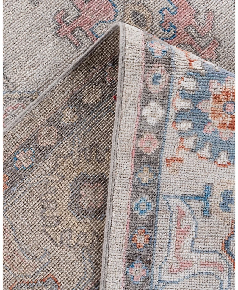 Adorn Hand Woven Rugs Oushak M1973 6'2"x8'8" Area Rug