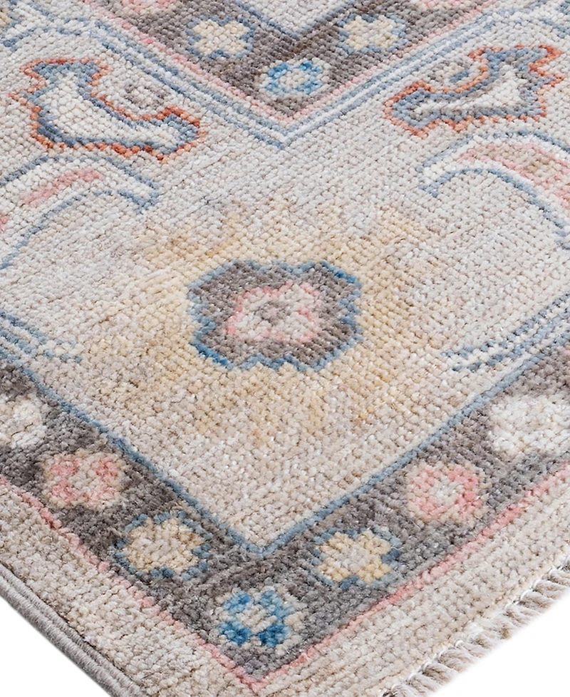 Adorn Hand Woven Rugs Oushak M1973 6'2"x8'8" Area Rug