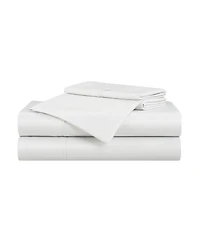 Rayon from Bamboo King Sheet Set, Ultra Silky Luxury Sheets, 1 Flat Sheet, Fitted 2 Pillowcases, Temperature Regulating, Breathable, Sustaina