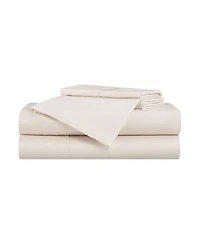 Rayon from Bamboo King Sheet Set, Ultra Silky Luxury Sheets, 1 Flat Sheet, 1 Fitted Sheet, 2 Pillowcases, Temperature Regulating, Breathable, Sustaina
