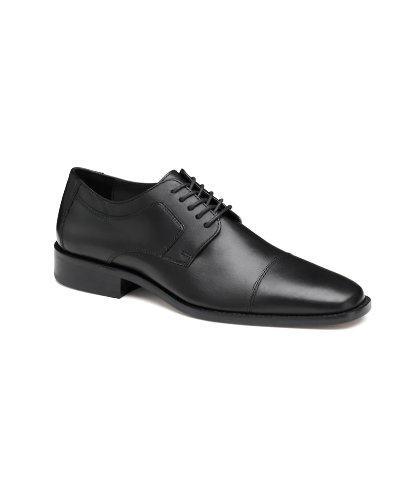Johnston & Murphy Men's Novick Cap Toe Lace Up Oxford Shoes