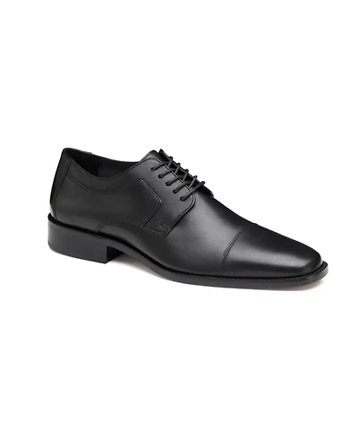 Johnston & Murphy Men's Novick Cap Toe Lace Up Oxford Shoes