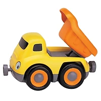 Small World Toys Emergency & Construction Truck Tailgate Trios - Set of 6