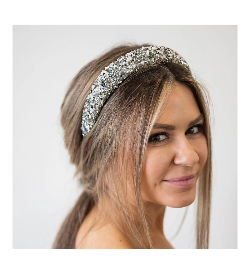 Women's All that Glitters Headband - Silver