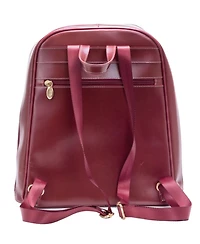 McKlein Moline Leather Business Laptop Tablet Backpack
