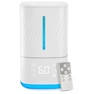 Miko Ultrasonic Humidifier with Cool and Warm Mist