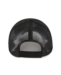 Big Boys '47 Brand Black Las Vegas Raiders Levee Mvp Trucker Adjustable Hat