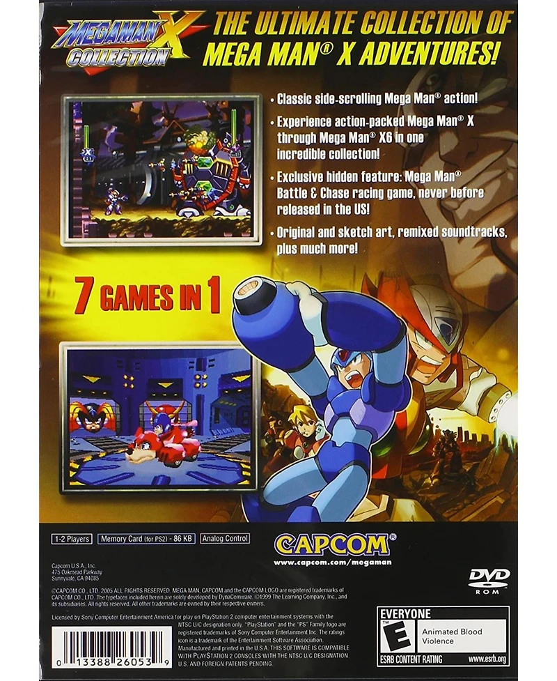 Capcom Mega Man X Collection - PlayStation 2