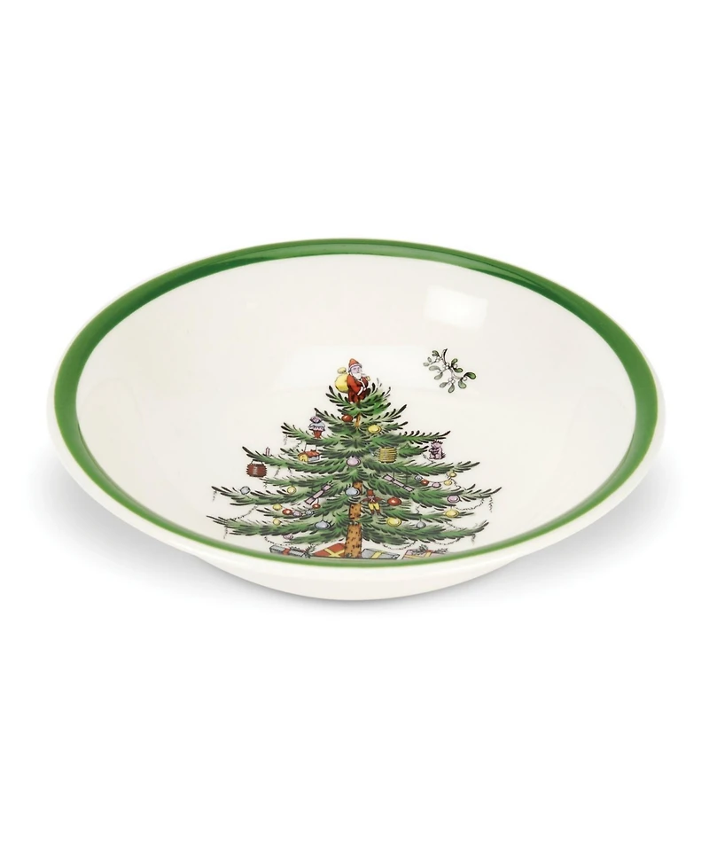 Spode Christmas Tree Ascot Cereal Bowls, Set of 4
