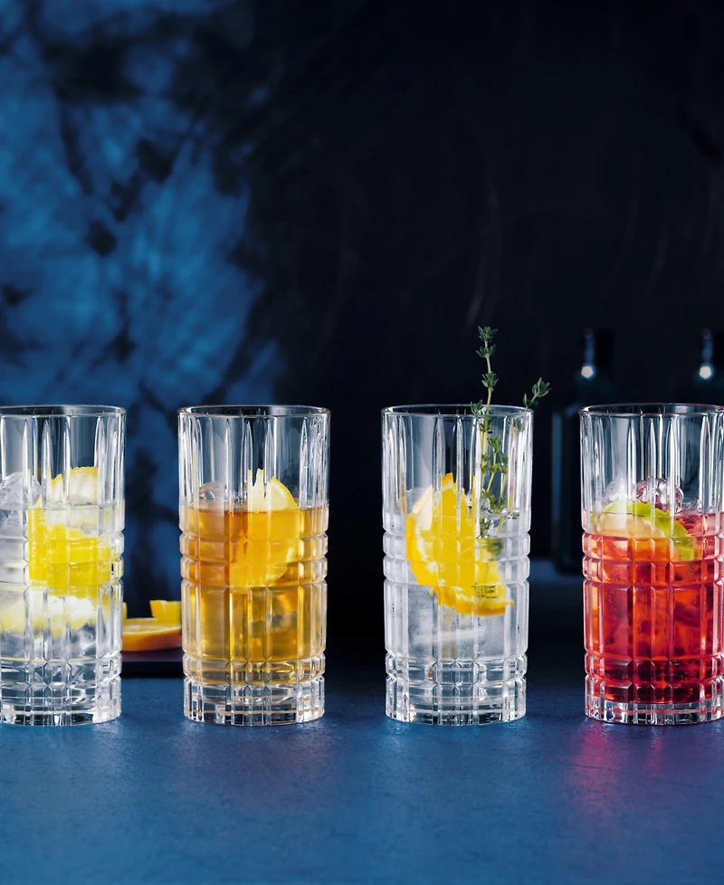 Nachtmann Square Longdrink Glass, Set of 4