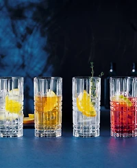 Nachtmann Square Longdrink Glass, Set of 4