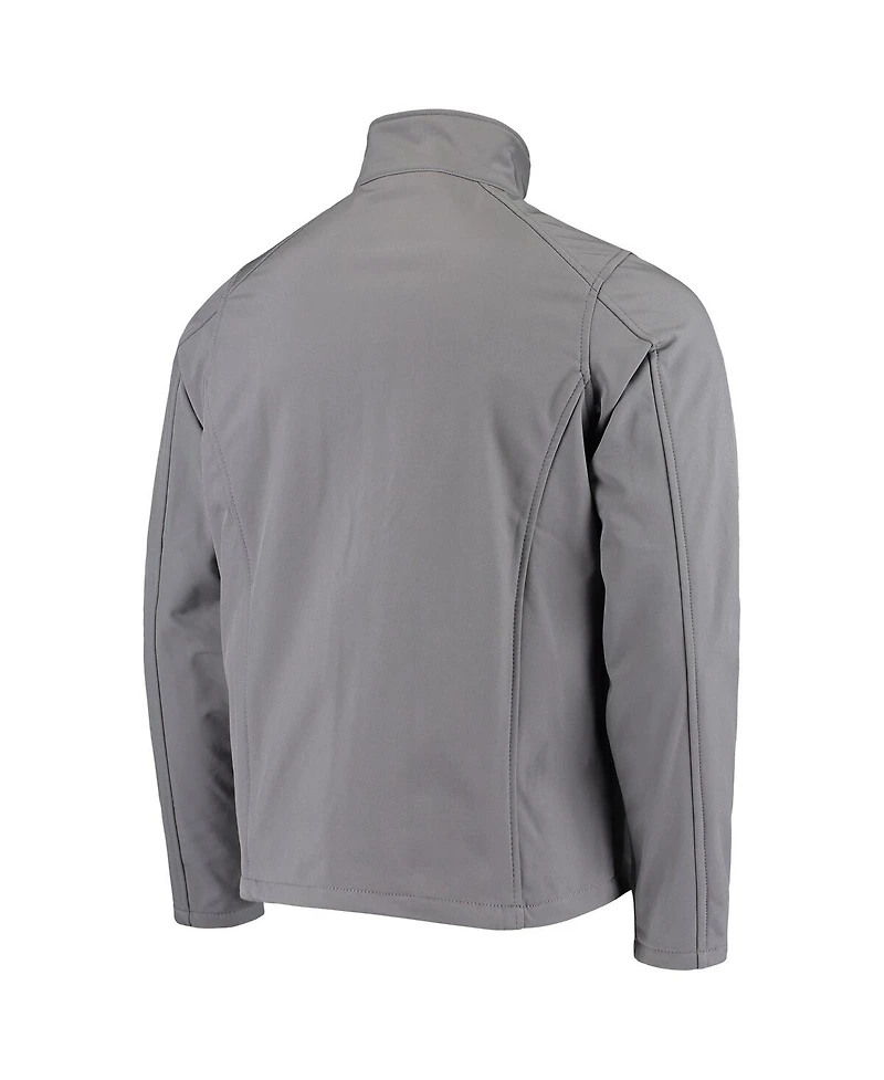 Men's Dunbrooke Charcoal Miami Dolphins Sonoma Softshell Full-Zip Jacket