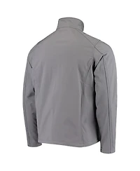 Men's Dunbrooke Charcoal Miami Dolphins Sonoma Softshell Full-Zip Jacket