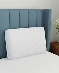BodiPEDIC Aerofusion Gusseted Gel-Infused Memory Foam Pillow, Jumbo