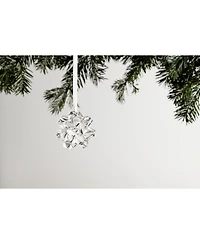 Orrefors Annual Carat 2022 Snowflake Ornament, 3"