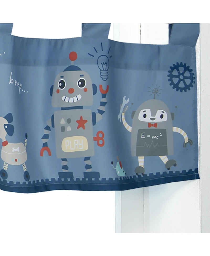 Bedtime Originals Robbie Robot Nursery/Child Window Valance