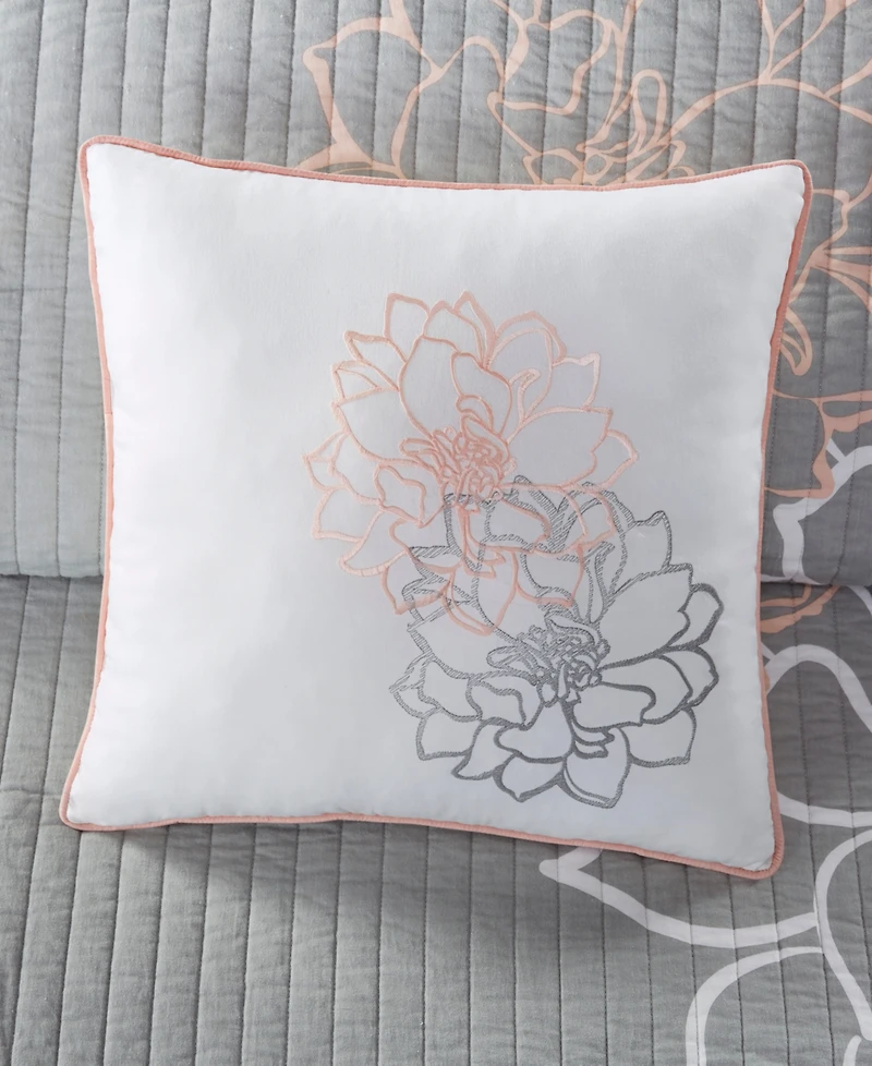 Madison Park Lola Reversible 6-Pc. Quilt Set, Full/Queen