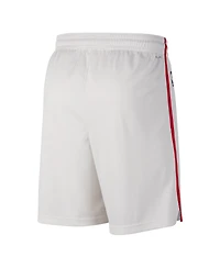 Men's Nike White, Blue Philadelphia 76ers 2022/23 City Edition Swingman Shorts