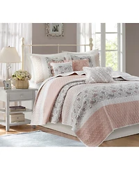 Madison Park Dawn 6-Pc. Quilt Set, Full/Queen