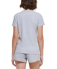 Calvin Klein Performance Women's Cotton Short-Sleeve Crewneck T-Shirt