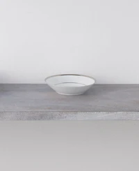 Noritake Regina Platinum Set of 4 Fruit Bowls, Service For 4