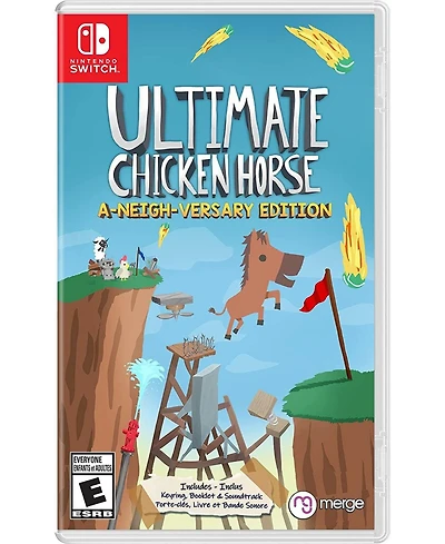 Crescent Marketing Ultimate Chicken Horse - A-Neigh-Versary Edition - Nintendo Switch