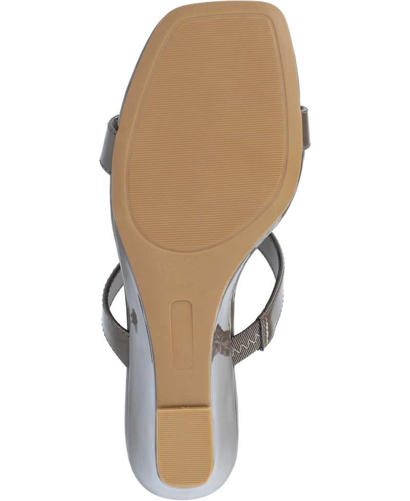 Journee Collection Women's Clover Wedge Sandals