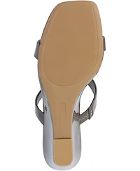 Journee Collection Women's Clover Wedge Sandals