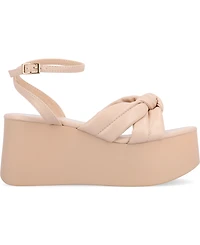 Journee Collection Women's Lailee Platform Sandals