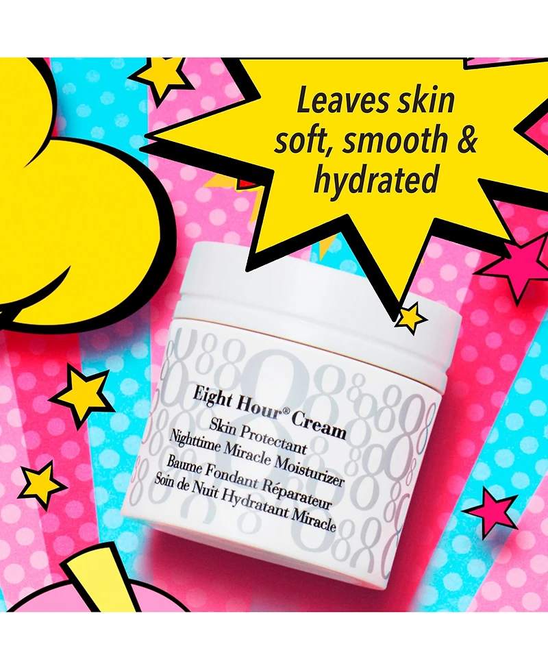 Elizabeth Arden Eight Hour Cream Skin Protectant Nighttime Miracle Moisturizer, 1.7 oz