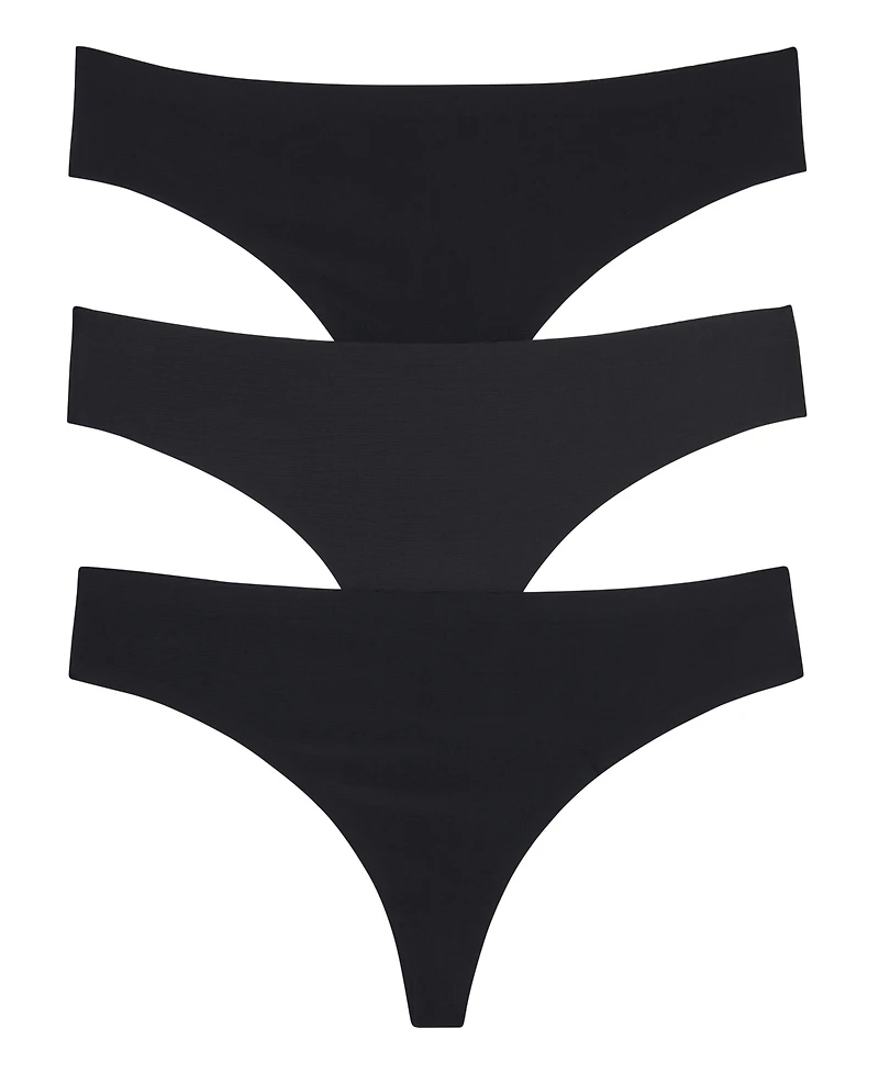 Honeydew Women's Skinz Thong Underwear Set, 3 Pieces