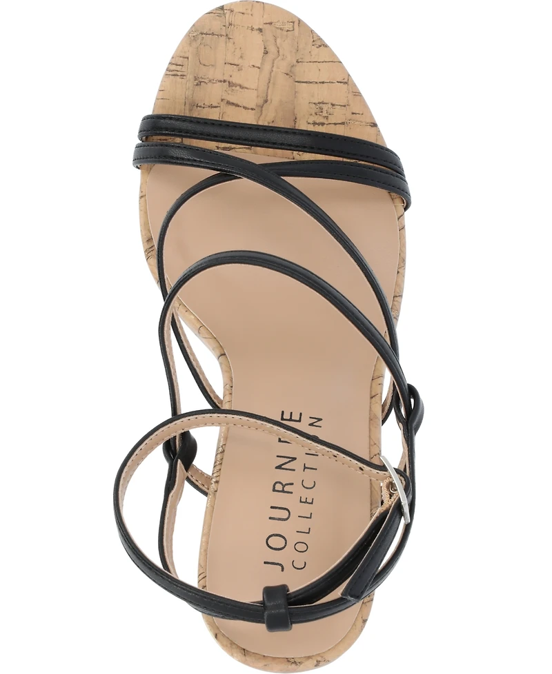 Journee Collection Women's Fylissa Strappy Sandals