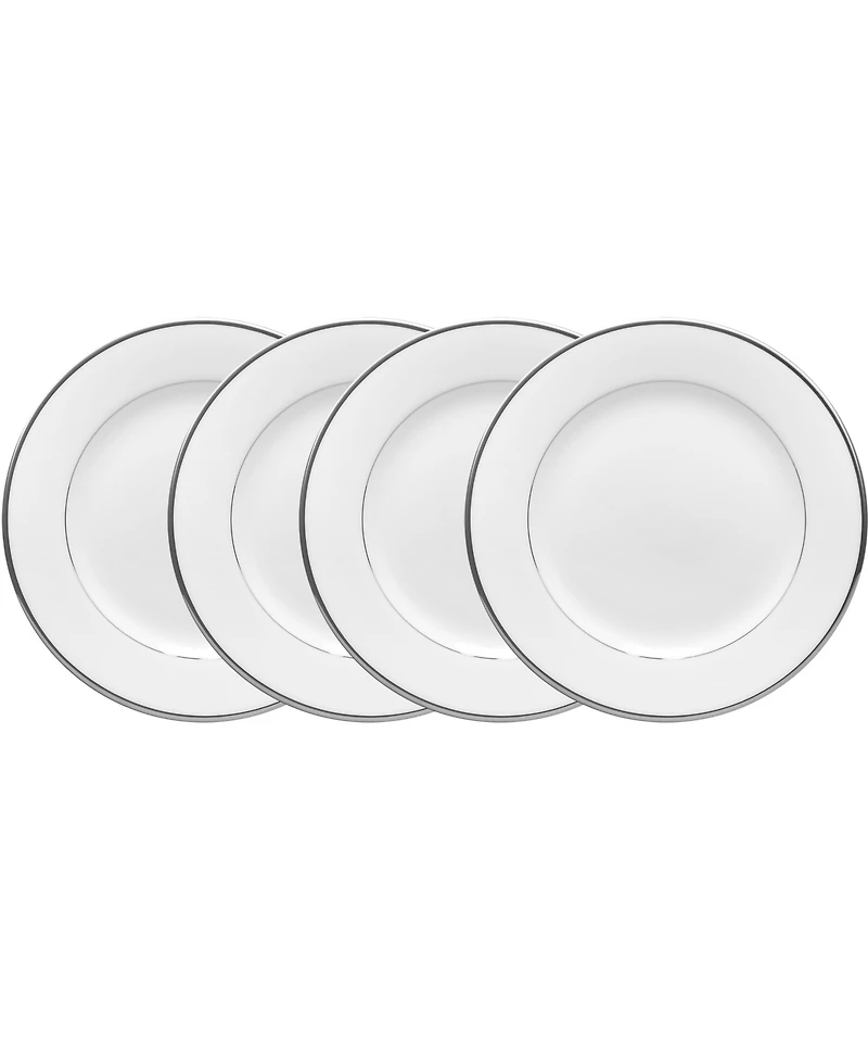 Noritake Spectrum Set of 4 Bread Butter and Appetizer Plates, Service For 4