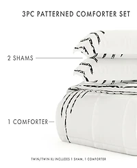 ienjoy Home Ultra Soft Diamond Stripe 2-Pc. Comforter Set, Twin