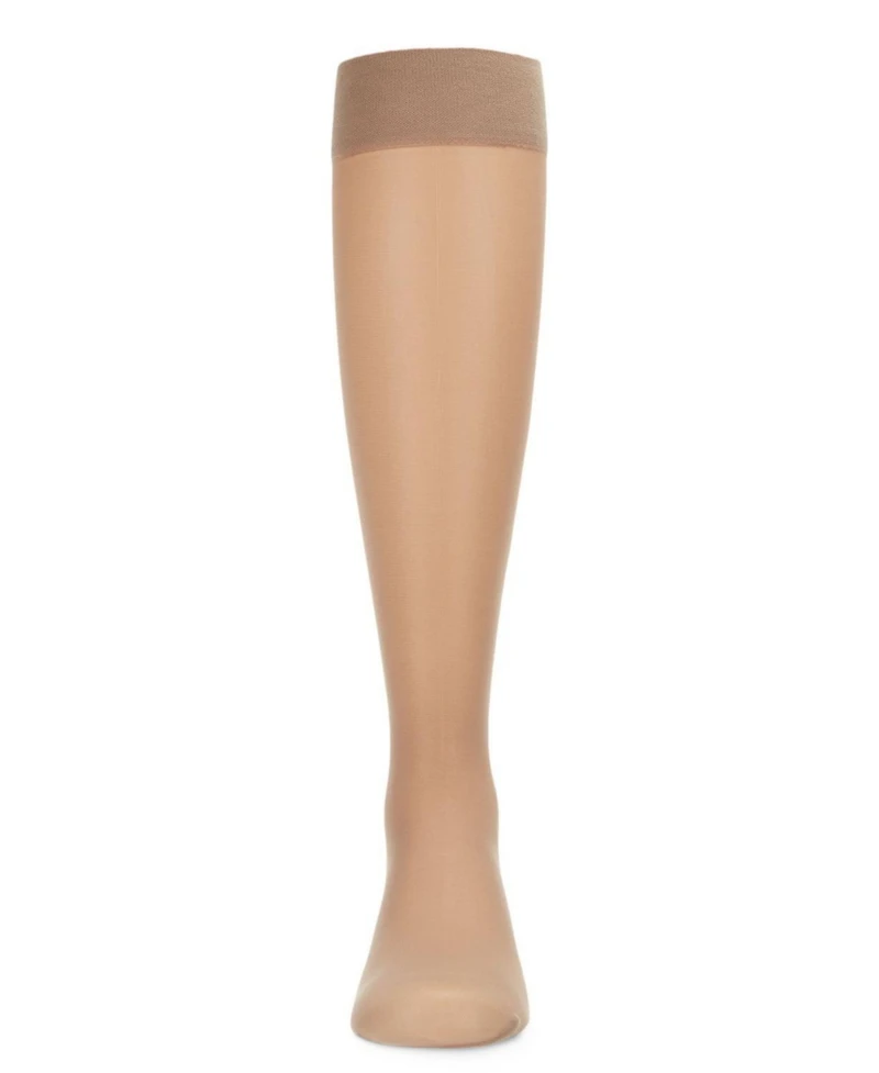 MeMoi Girls Basic Sheer Knee High Socks 30D