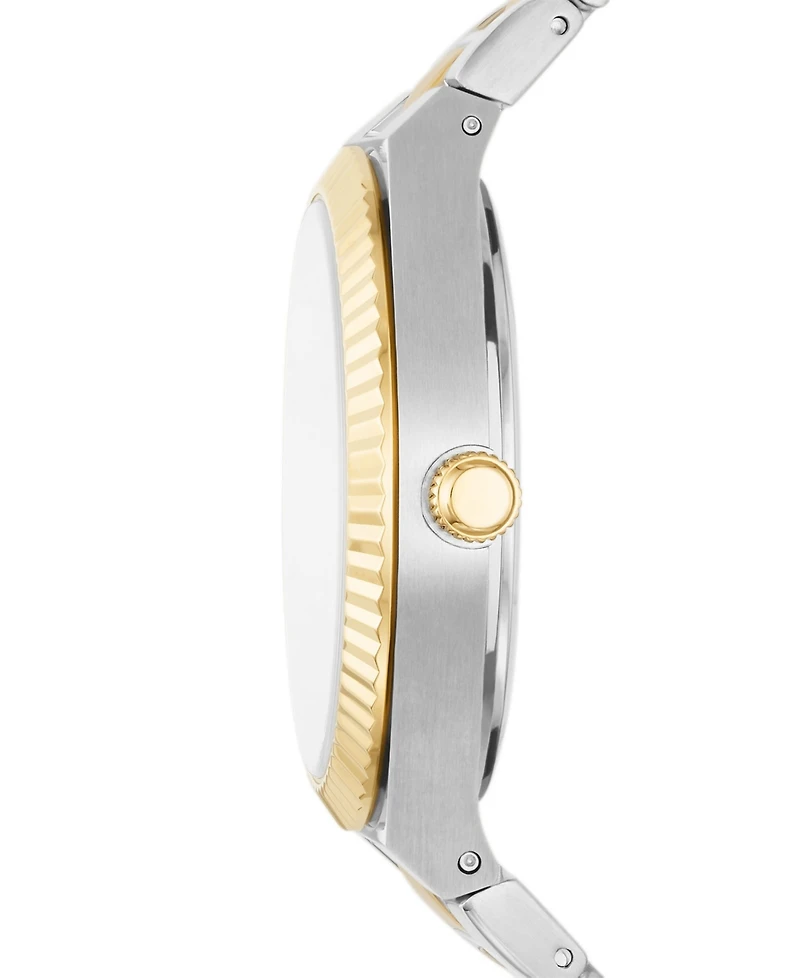 Fossil Women's Scarlette Quartz Two-Tone Stainless Steel Bracelet Watch, 38mm