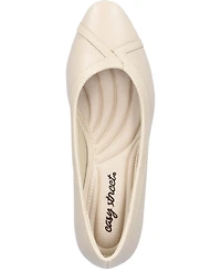 Easy Street Women's Myrtle Almond Toe Pumps