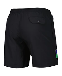 Men's Mitchell & Ness Black Seattle Seahawks Team Essentials Nylon Shorts