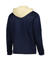 Men's Colosseum Notre Dame Fighting Irish Luge 3.0 Quarter-Zip Hoodie