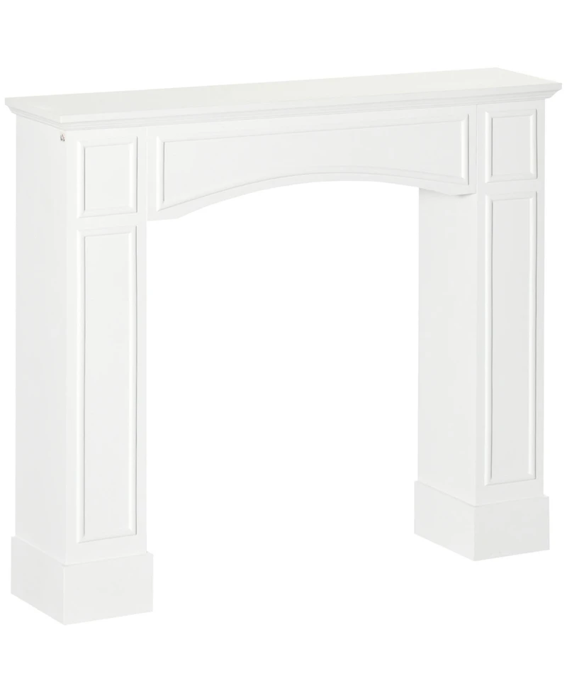 Modern Fireplace Mantel for Fireplace with Decorative Pattern