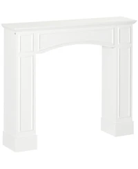 Modern Fireplace Mantel for Fireplace with Decorative Pattern