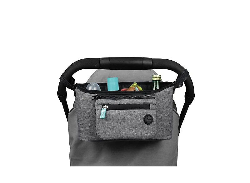 Joybi Kids Adjustable Stroller Organizer with Removable Wristlet for Diapers, Bottles, Keys, and Accessories