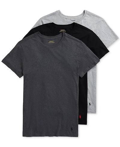 Polo Ralph Lauren Men's 3-Pack Slim Fit Crewneck Undershirt