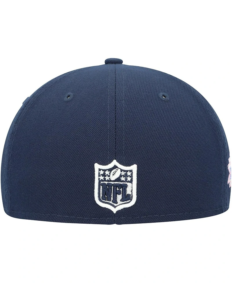 Men's New Era Navy Dallas Cowboys Super Bowl Xxx Pop Sweat 59FIFTY Fitted Hat