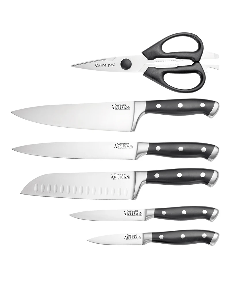 Cuisine::pro Artisan Licht Knife Block Set, 7 Piece