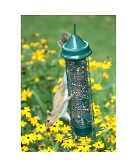 Brome 1015 Squirrel Buster Classic Tube Bird Feeder, Green